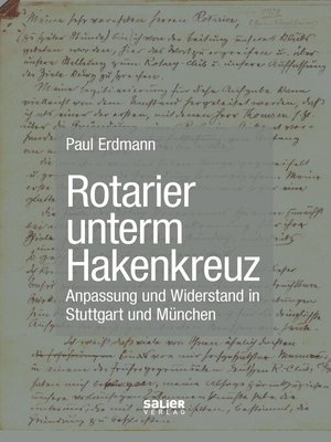 cover image of Rotarier unterm Hakenkreuz